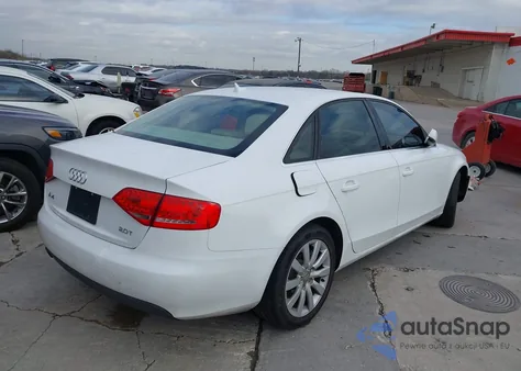 2012 Audi A4 2.0T Premium from USA, damaged, VIN WAUAFAFLXCN018911